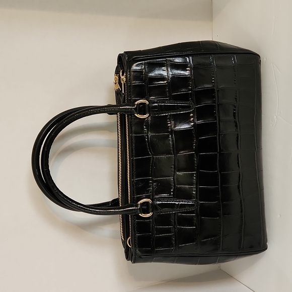 Coach Black Surrey Carryall Satchel Purse Bag - Picture 4 of 8